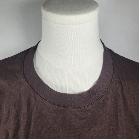 NWT Madewell Women Northside Vintage Casual Everyday Brown Cotton T-Shirt Size S - Picture 2 of 10